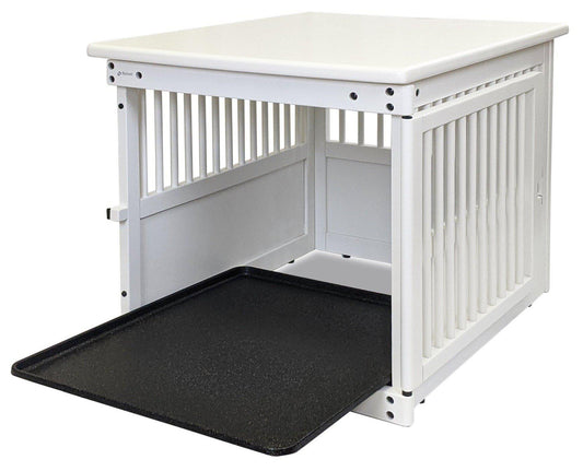 Richell Wooden End Table Pet Crate Medium and Large - RI-80013