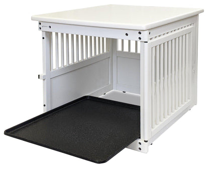 Richell Wooden End Table Pet Crate Medium and Large - RI-80013