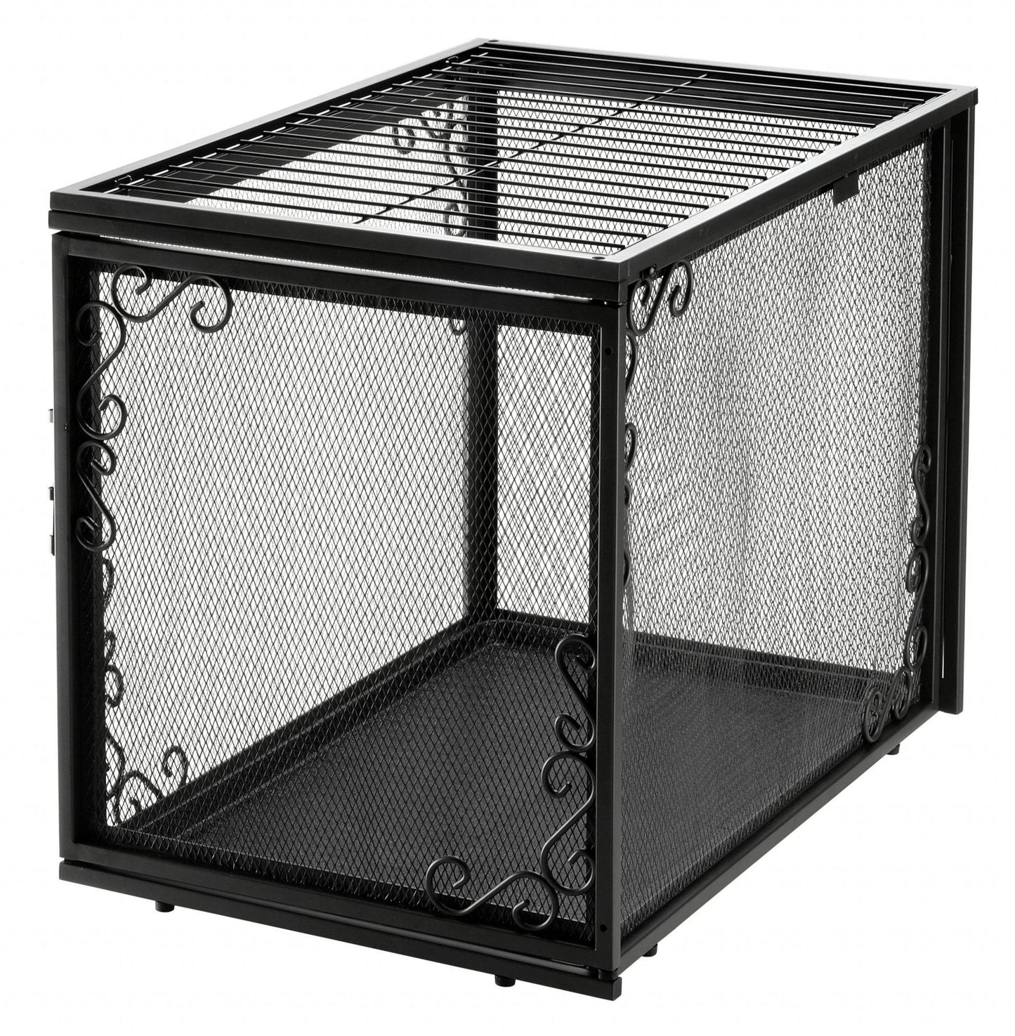 Richell Metal Mesh Pet Crate Medium - RI-80017