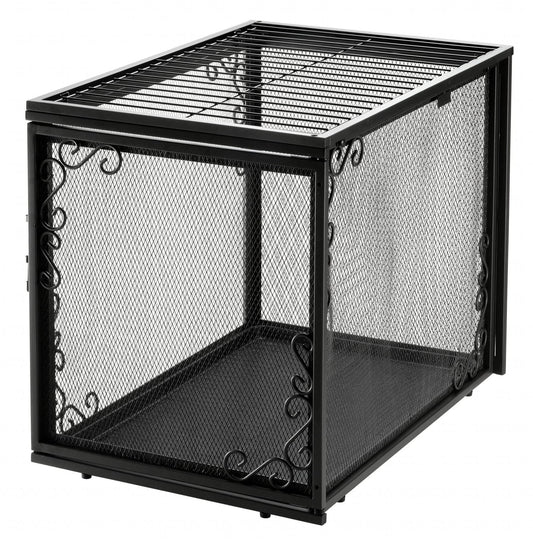 Richell Metal Mesh Pet Crate Medium -RI-80009