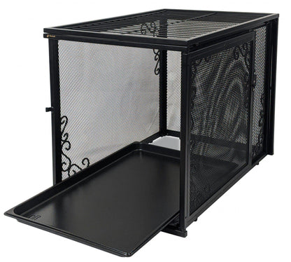 Richell Metal Mesh Pet Crate Medium - RI-80017