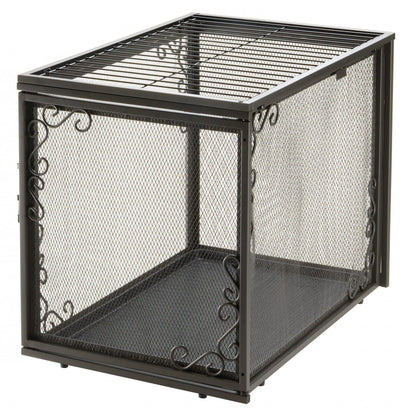 Richell Metal Mesh Pet Crate Medium - RI-80017