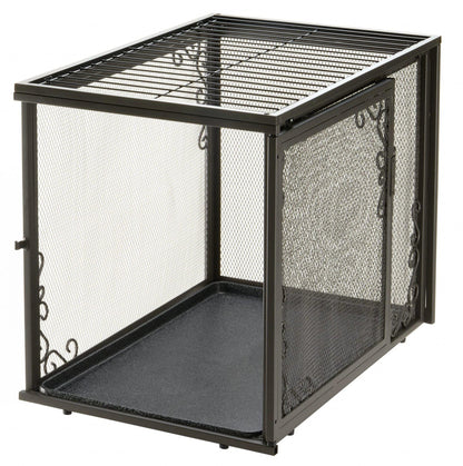 Richell Metal Mesh Pet Crate Medium - RI-80017