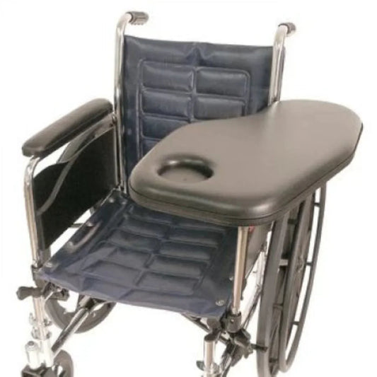 Patterson Medical Supply - Flip-Away Padded Standard Half Tray For Standard and Desk Arm Style Wheelchair - 081505718