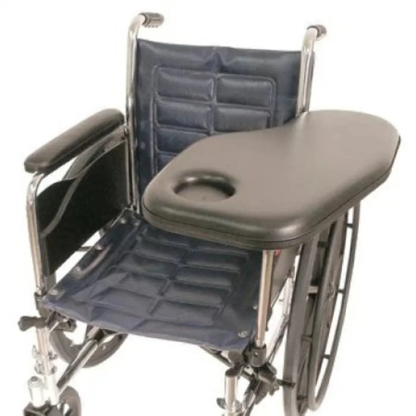Patterson Medical Supply - Flip-Away Padded Standard Half Tray For Standard and Desk Arm Style Wheelchair - 081505718