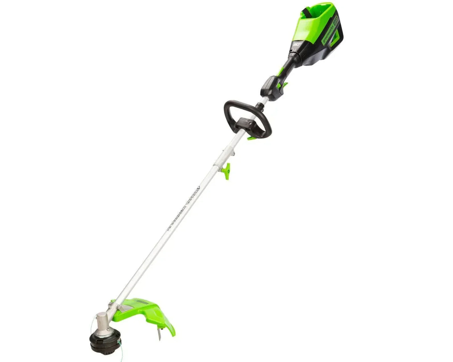 Greenworks 80V 16" Cordless Battery String Trimmer & 730 CFM Leaf Blower Combo Kit w/ 2.5 Ah Battery & Charger - 1324902