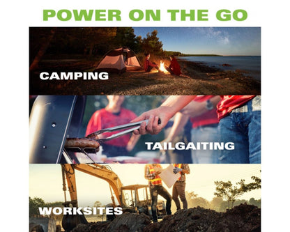 Greenworks 80V Cordless Battery 300 Watt Power Inverter w/ 2Ah Battery and Charger - 1810702-VK