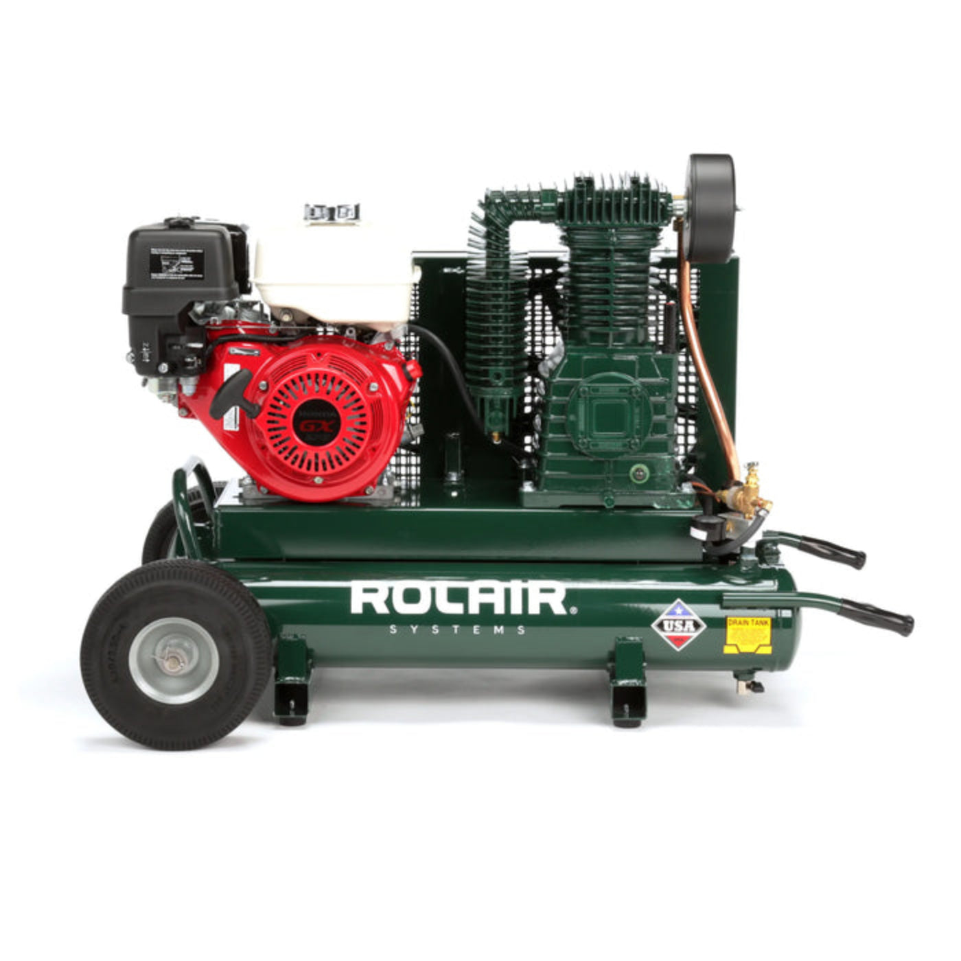 ROLAIR 8422HK30 Wheeled Gas Air Compressor - 8422HK30-0001