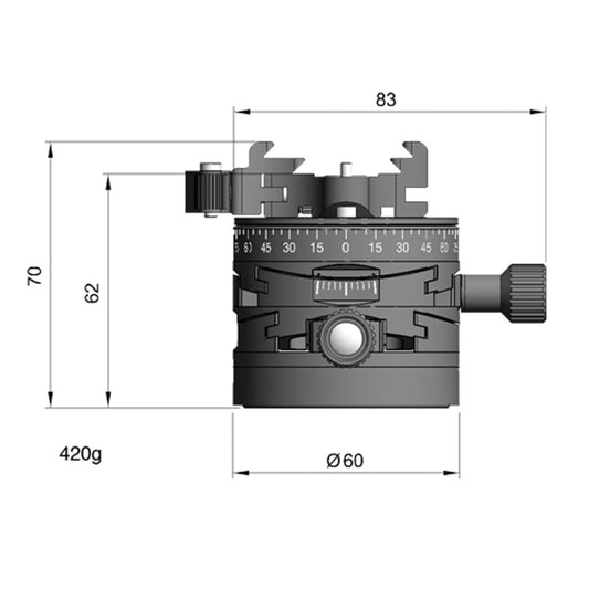 Arca-Swiss Core 60 Leveler Classic - 757677