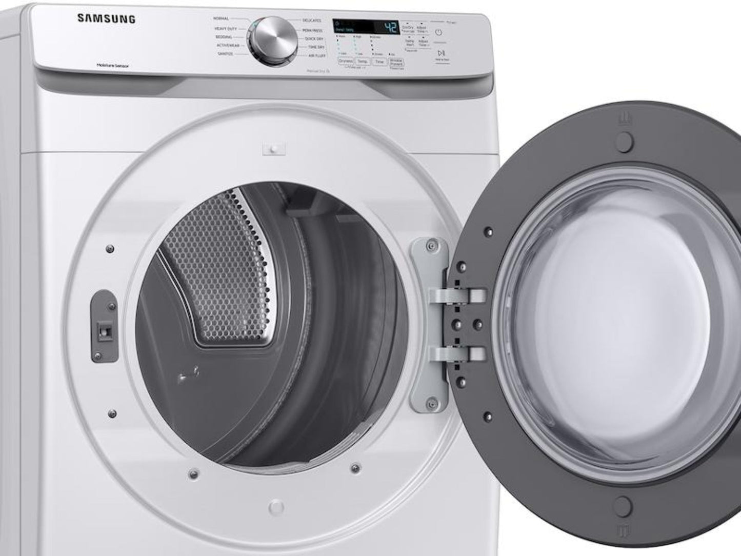 SAMSUNG DVG45T6000W 7.5 cu. ft. Gas Dryer with Sensor Dry in White - DVG45T6000W-KT