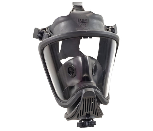 Grainger MSA Ultra Elite - Reusable Respirator Industrial Full Face Adjustable Head Strap Medium Black - 4LN14