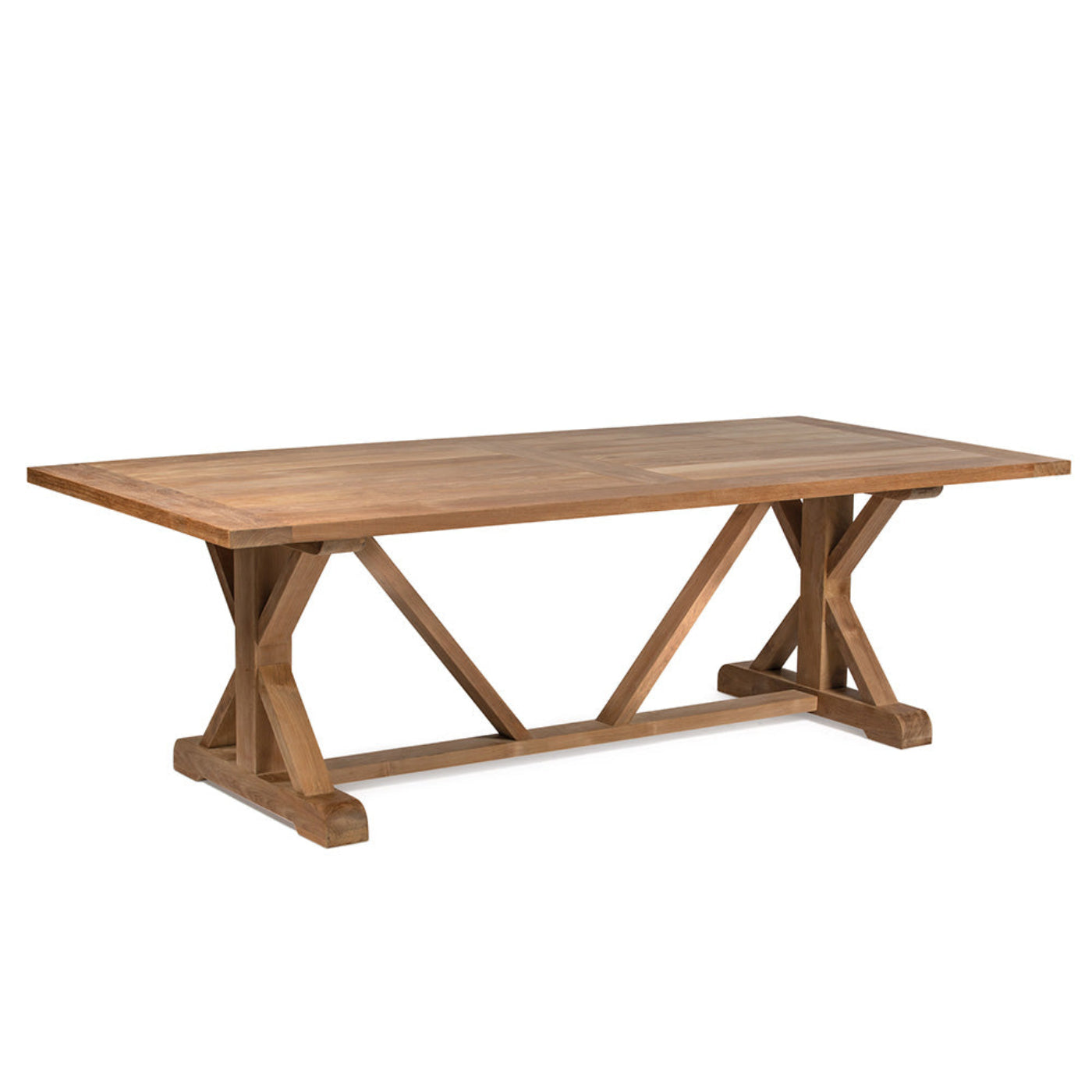 Savannah Grade A Teak Farmhouse Table - 899631