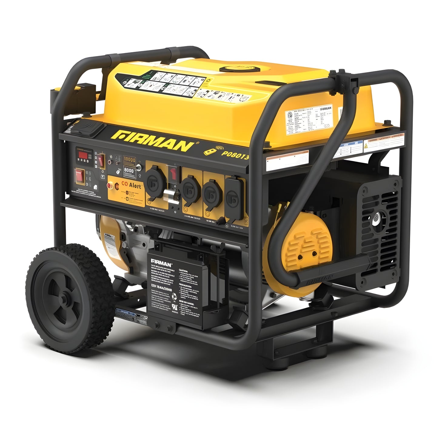Firman P08013 Generator 8000W/10000W 50 Amp Remote Start With CO Alert New P08013