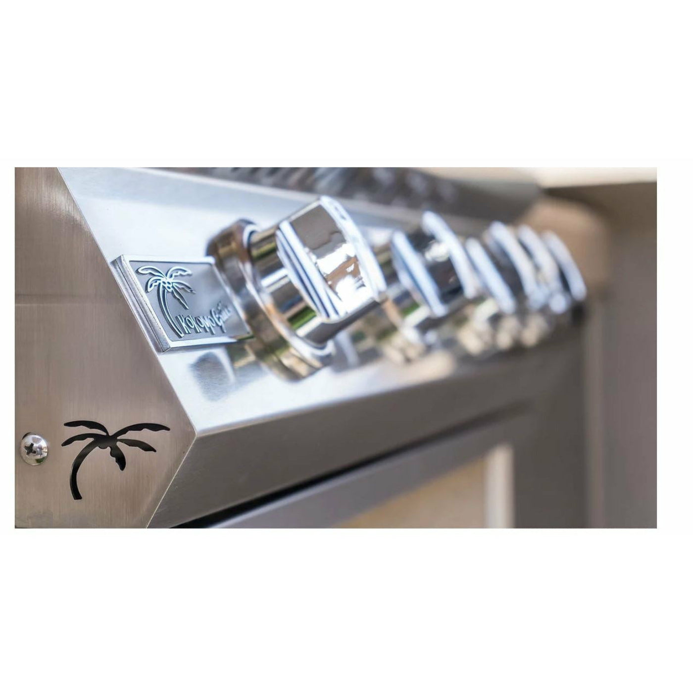 KOKOMO 3 Burner 26 inch Cart Model BBQ Grill With Locking Casters - KO-BAK3BG+KO-BAK3BG-C