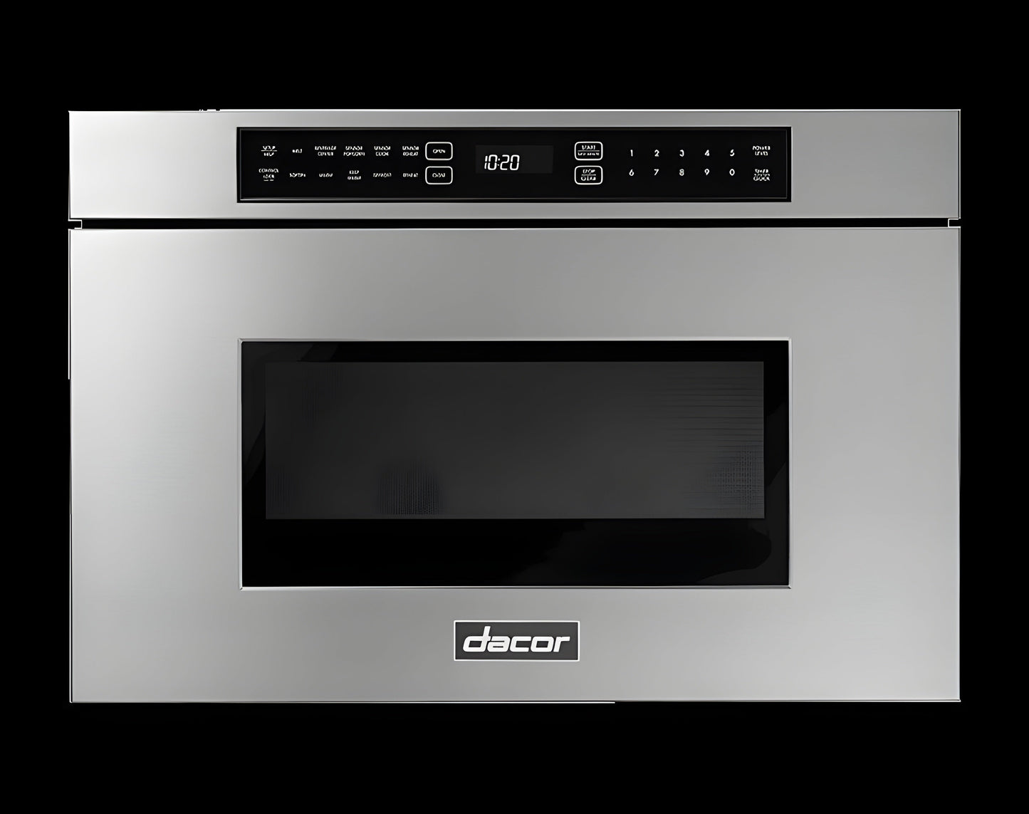 DACOR 24" Microwave-In-A-Drawer, Silver Stainless Steel - DMR24M977WS-KT