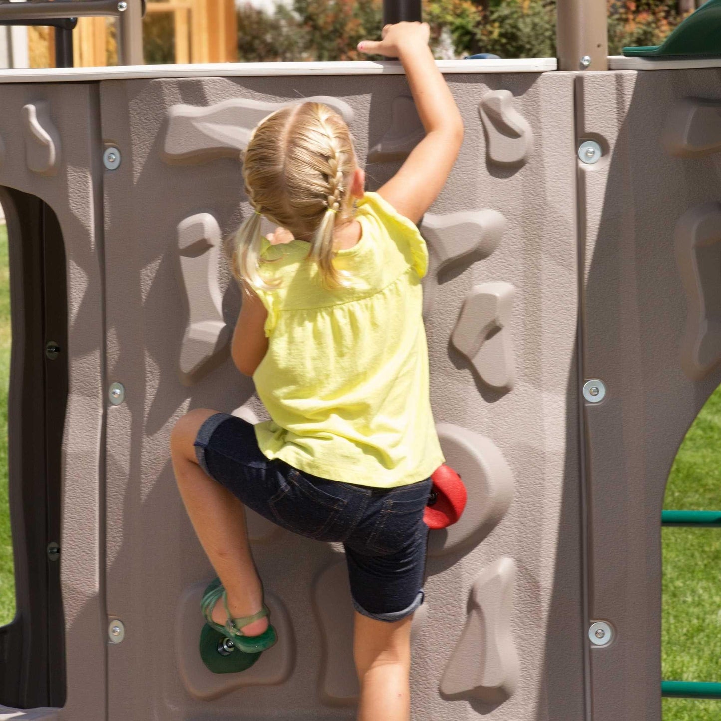 Lifetime Adventure Tower (Green And Tan) - 290633 - Backyard Provider