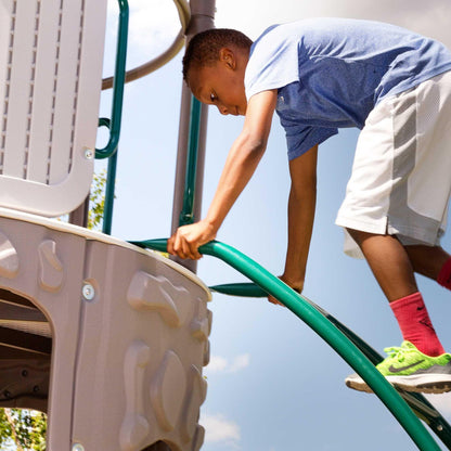 Lifetime Adventure Tower (Green And Tan) - 290633 - Backyard Provider