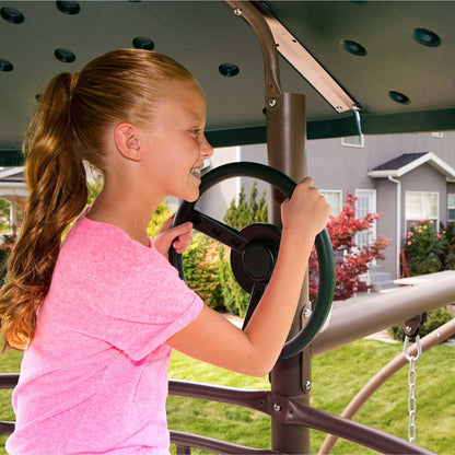 Lifetime Adventure Tower (Green And Tan) - 290633 - Backyard Provider