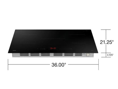 SAMSUNG NZ36C3060UK 36" Smart Induction Cooktop with Wi-Fi in Black - NZ36C3060UK-KT
