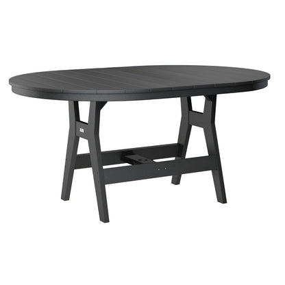 Berlin Gardens Harbor 44" x 64" Oblong Table - Dining Height- HOT4464DBK