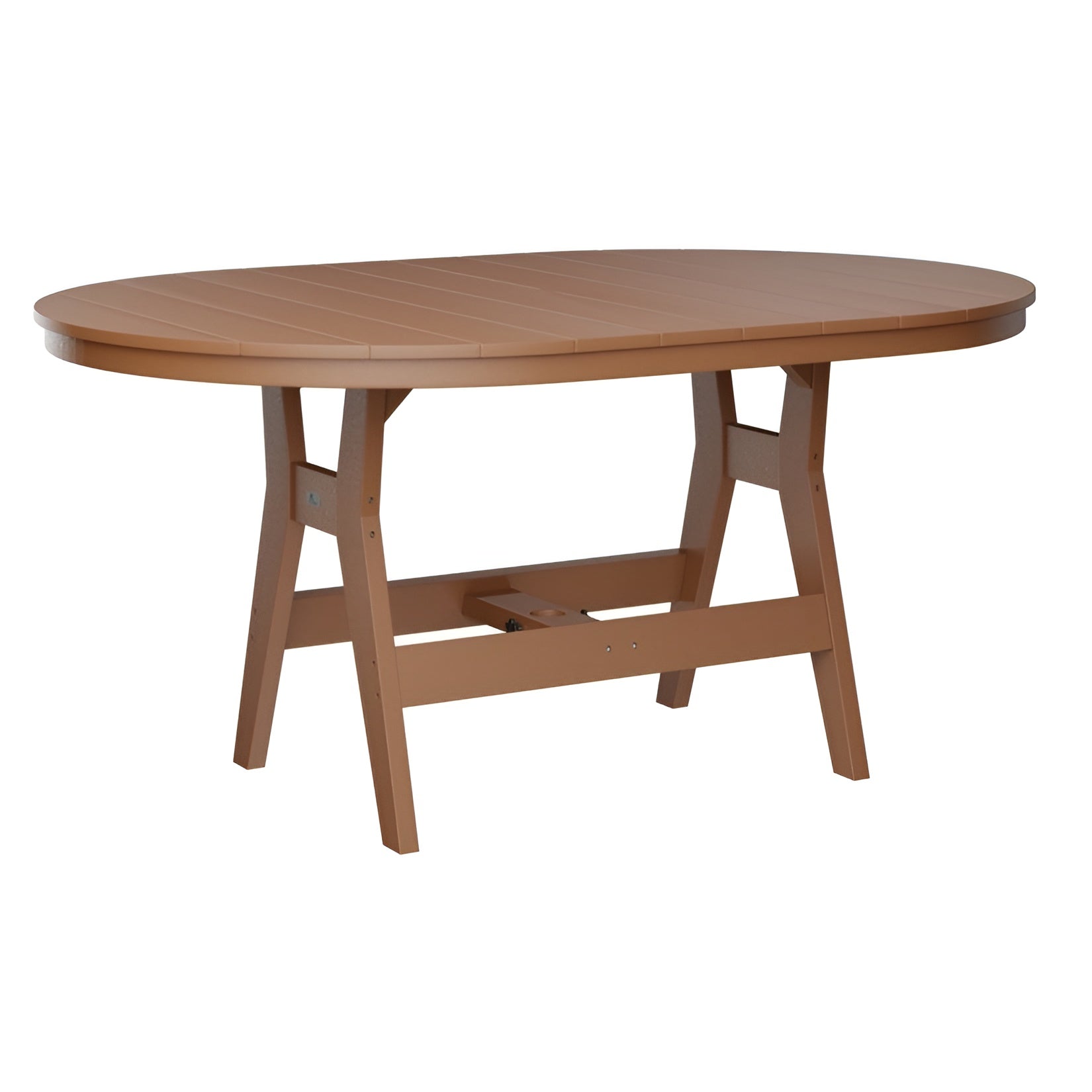 Berlin Gardens Harbor 44" x 64" Oblong Table - Dining Height- HOT4464DBK