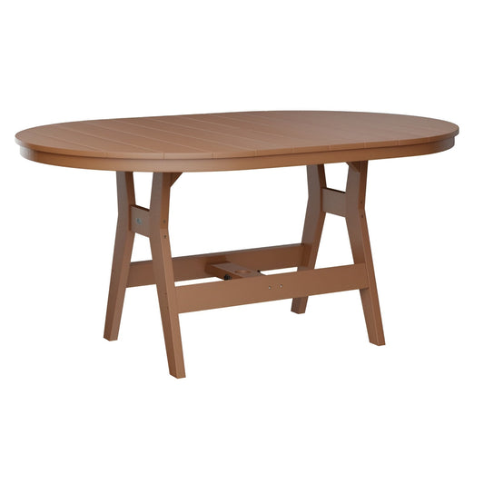 Berlin Gardens Harbor 44" x 64" Oblong Table - Dining Height- HOT4464DBK