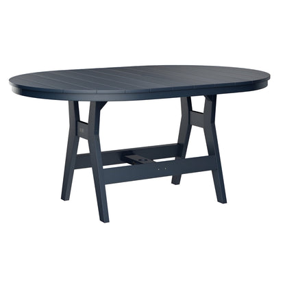 Berlin Gardens Harbor 44" x 64" Oblong Table - Dining Height- HOT4464DBK