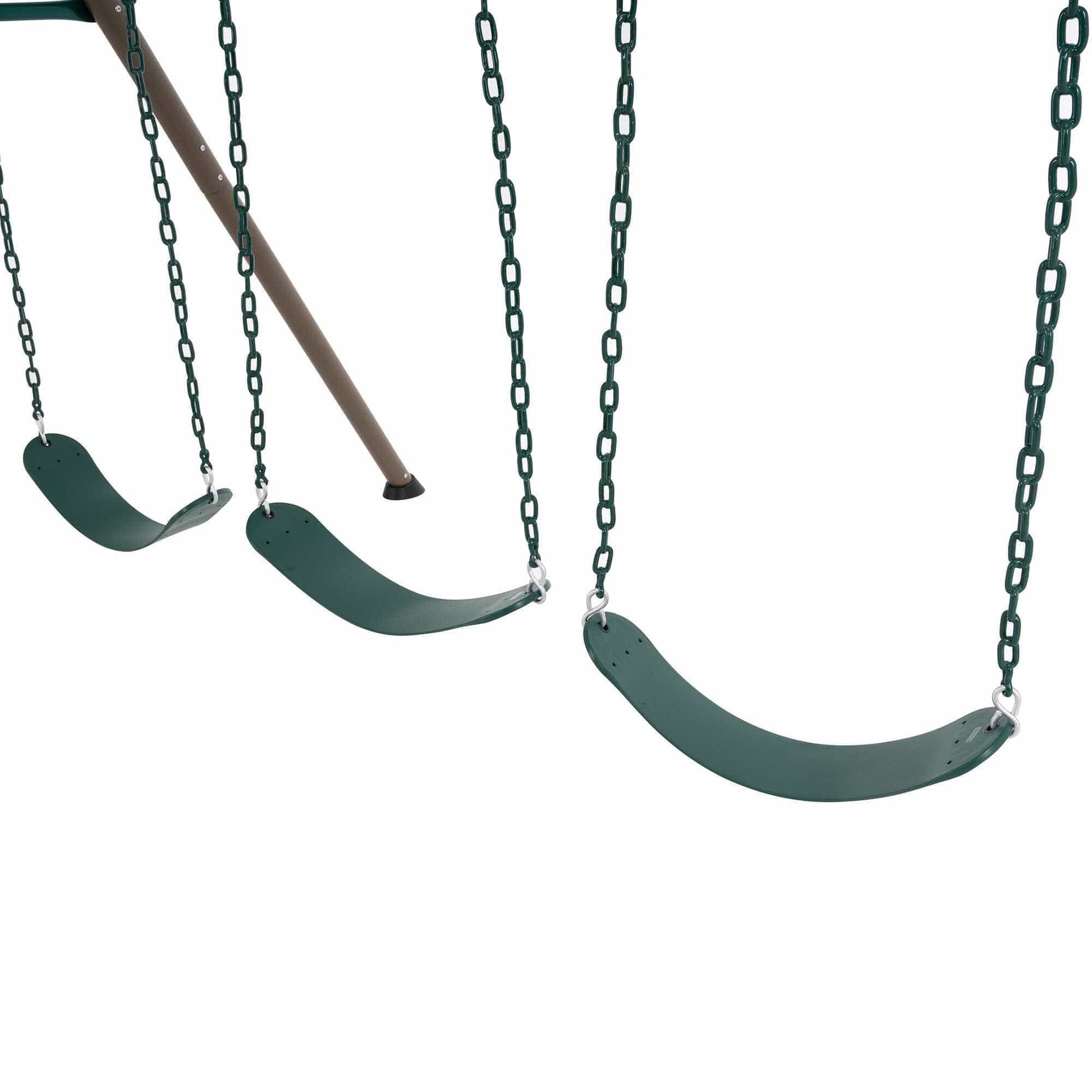 Lifetime Monkey Bar Adventure Swing Set (Earthtone) - 91028 - Backyard Provider