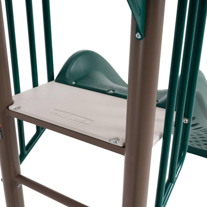 Lifetime Monkey Bar Adventure Swing Set (Earthtone) - 91028 - Backyard Provider