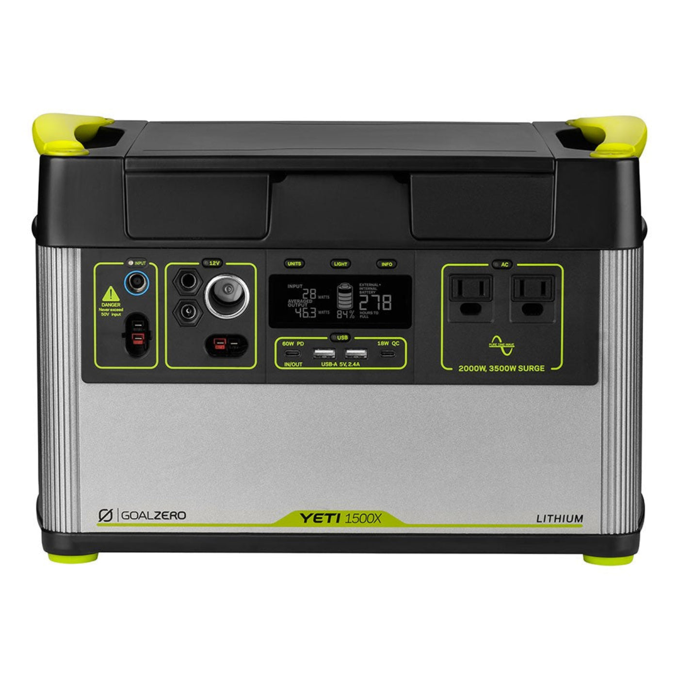 Goal Zero Yeti 1500X + Boulder 100 BC Solar Generator - 44513