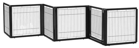 Richell Convertible Elite Pet Gate 6-Panel 31.5″H - RI-94171