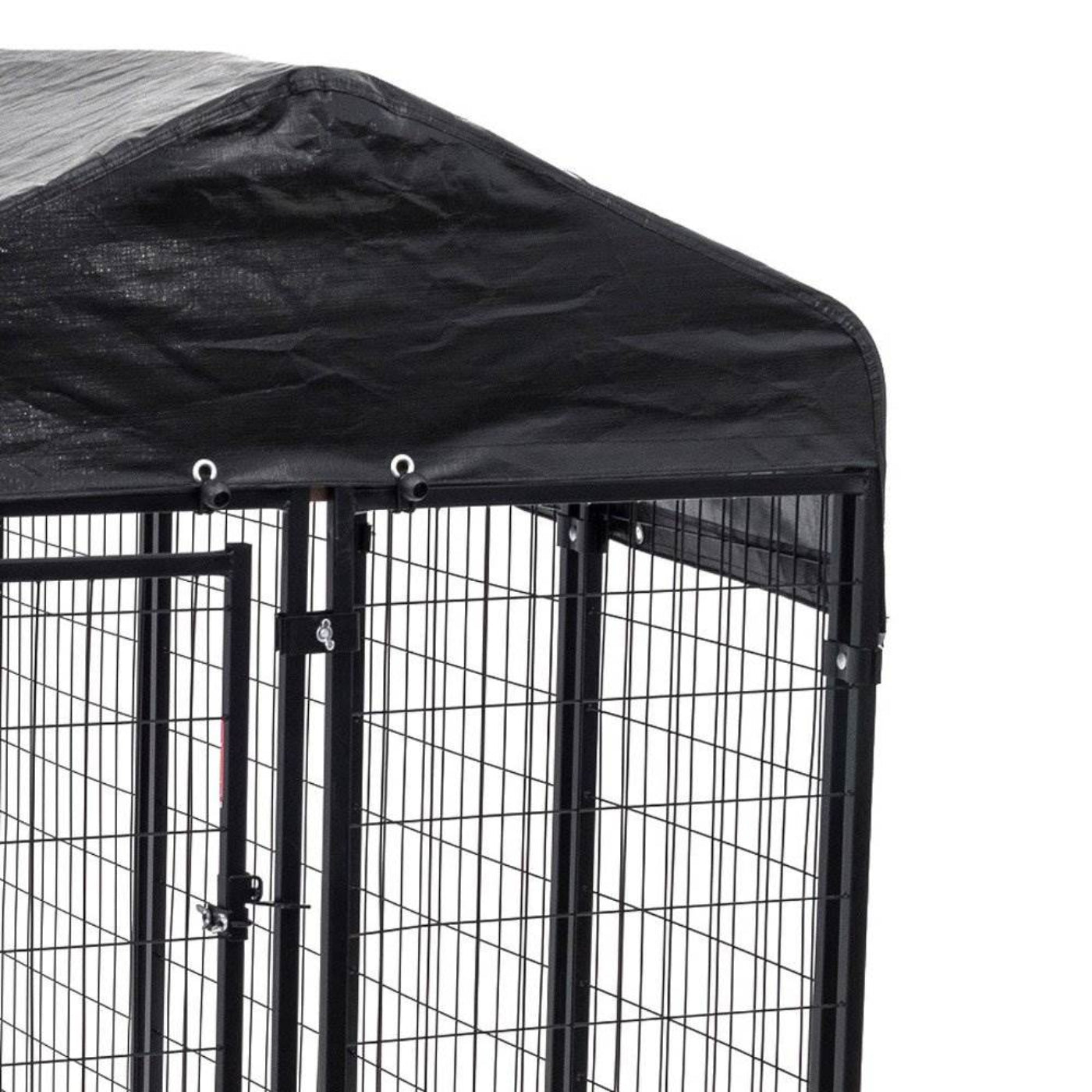 Lucky Dog Uptown Large Welded Wire Kennel Heavy Duty Pet Dog Cage Fence Pen - 95569
