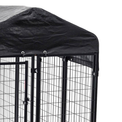 Lucky Dog Uptown Large Welded Wire Kennel Heavy Duty Pet Dog Cage Fence Pen - 95569