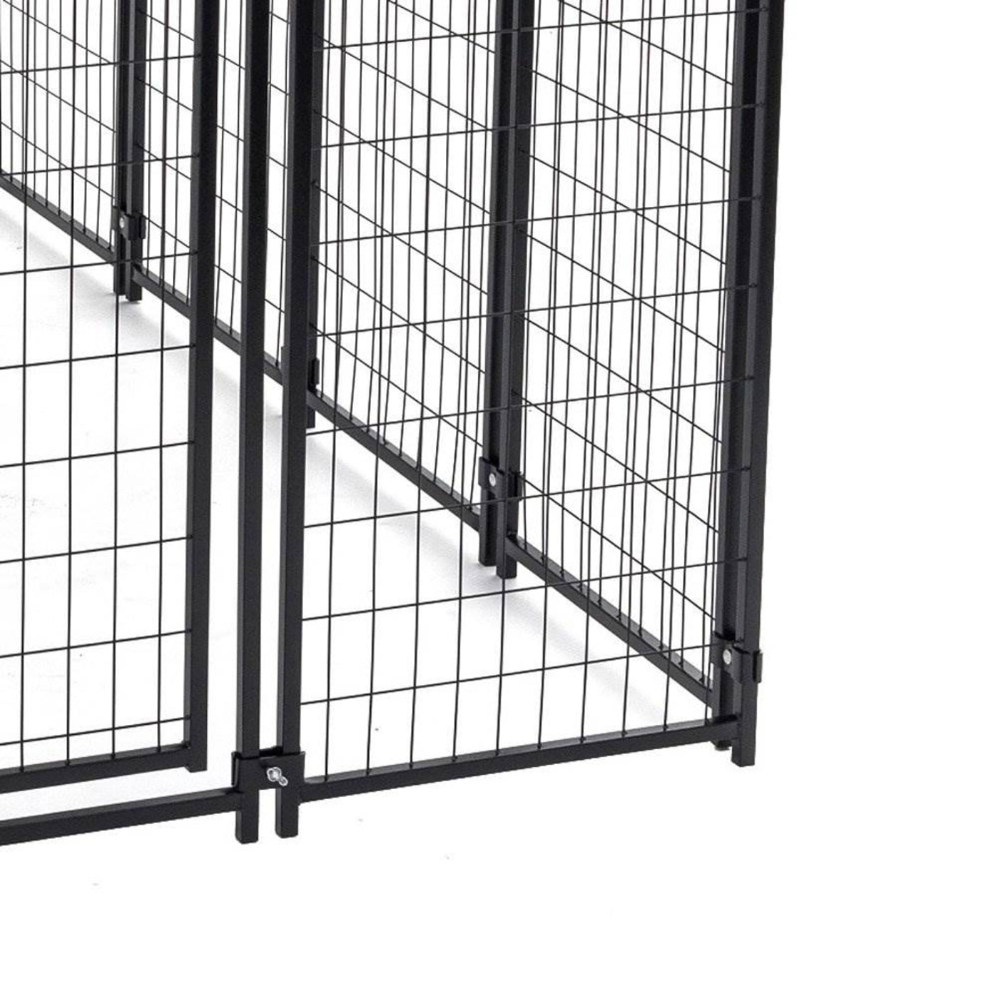 Lucky Dog Uptown Large Welded Wire Kennel Heavy Duty Pet Dog Cage Fence Pen - 95569