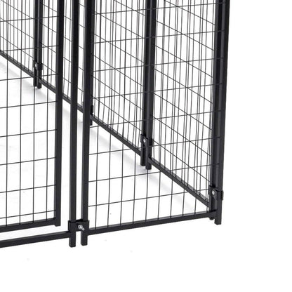Lucky Dog Uptown Large Welded Wire Kennel Heavy Duty Pet Dog Cage Fence Pen - 95569