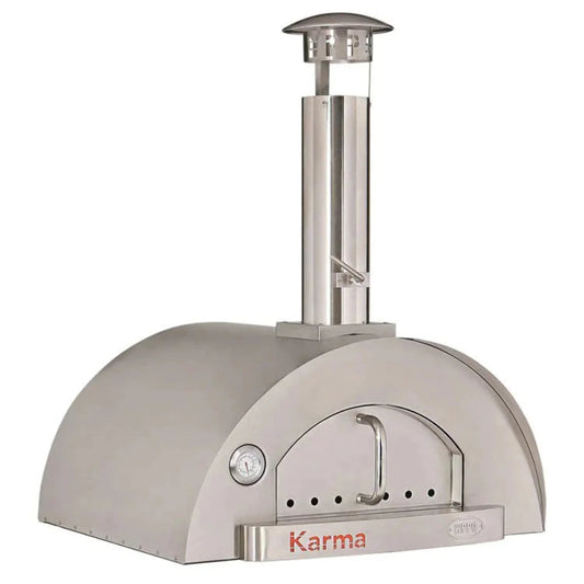 WPPO Karma 32 Professional Stainless Steel Wood Fire Outdoor Pizza Oven  - WKK-02S-304SS