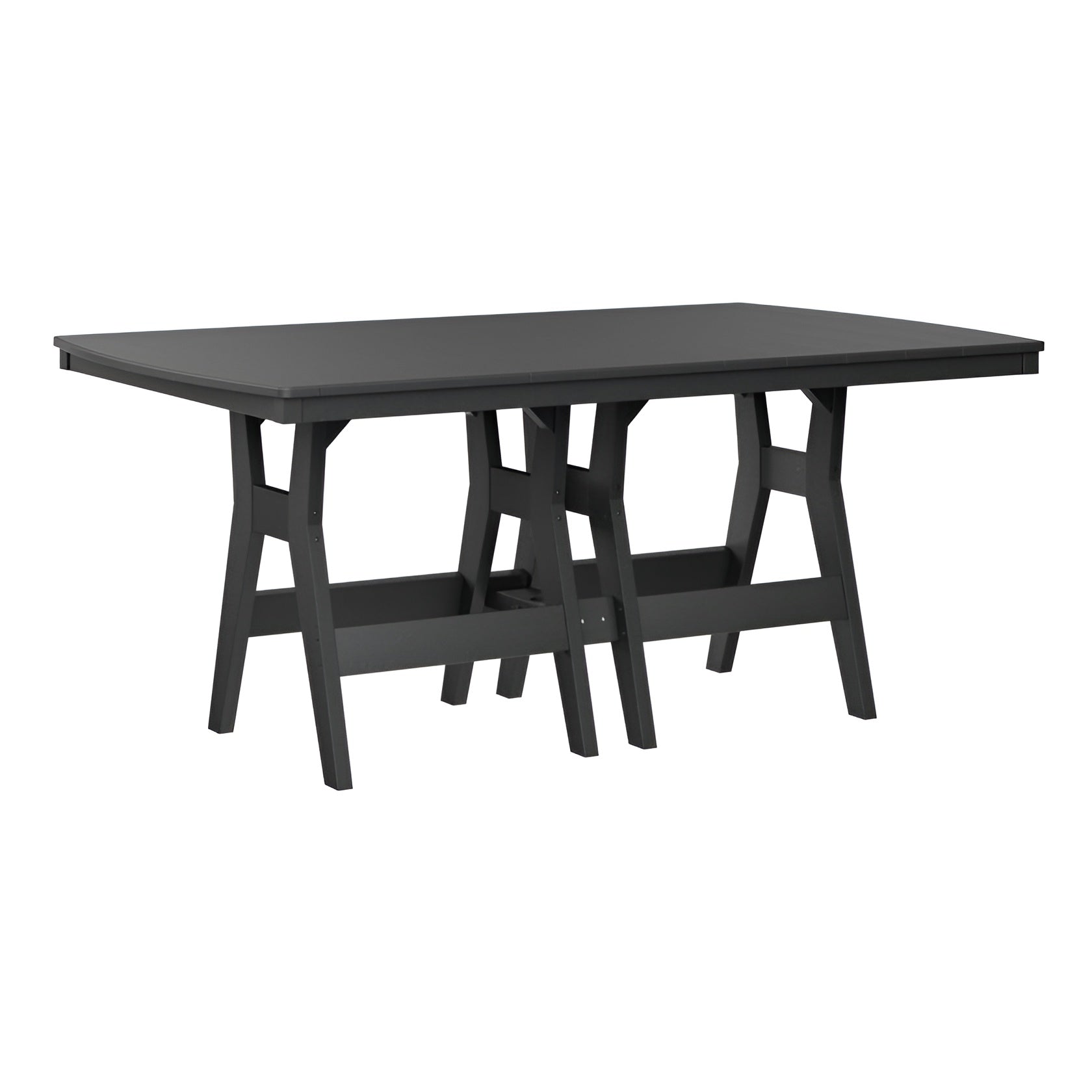Berlin Gardens Garden Classic 44" x 72" Rectangular Table - Counter Height- GCIT4472CBK