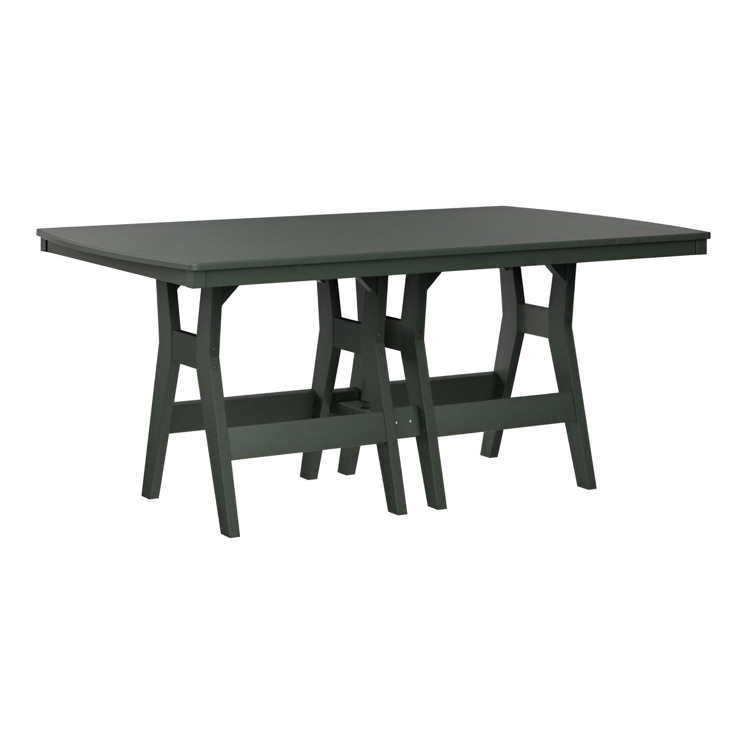 Berlin Gardens Garden Classic 44" x 72" Rectangular Table - Counter Height- GCIT4472CBK