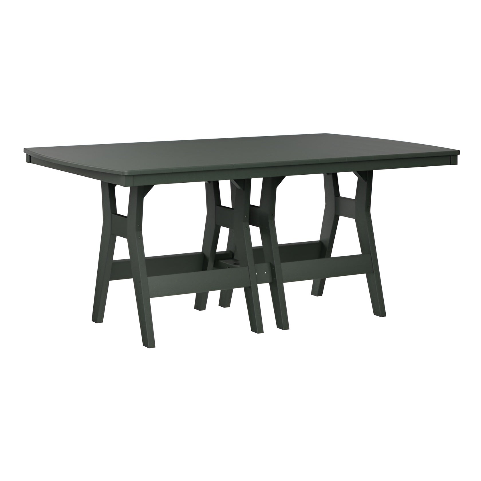 Berlin Gardens Garden Classic 44" x 72" Rectangular Table - Counter Height- GCIT4472CBK