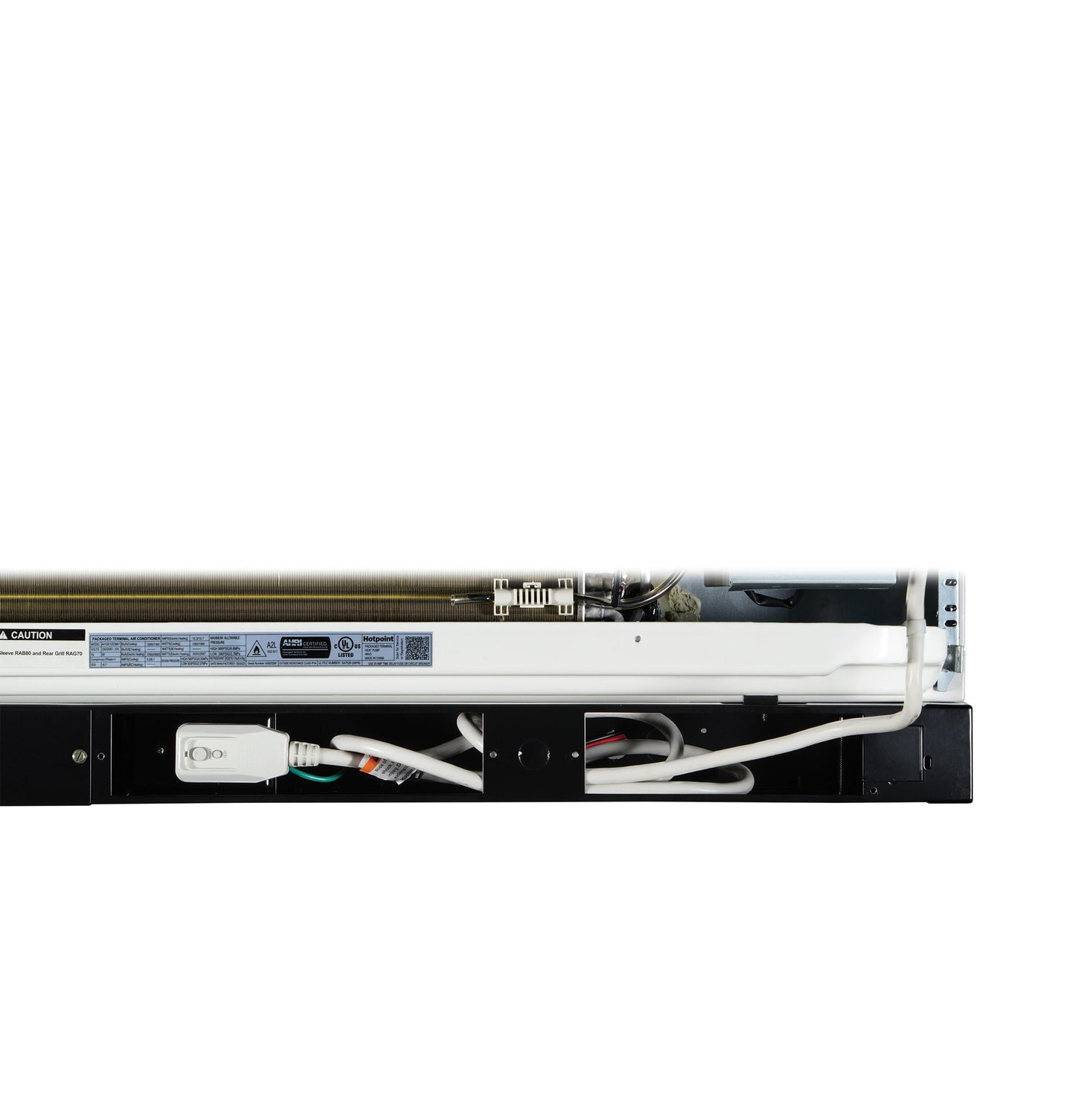 HOTPOINT  PTAC with Electric Heat 230/208V, 15amp - AH12E07D2B-KT