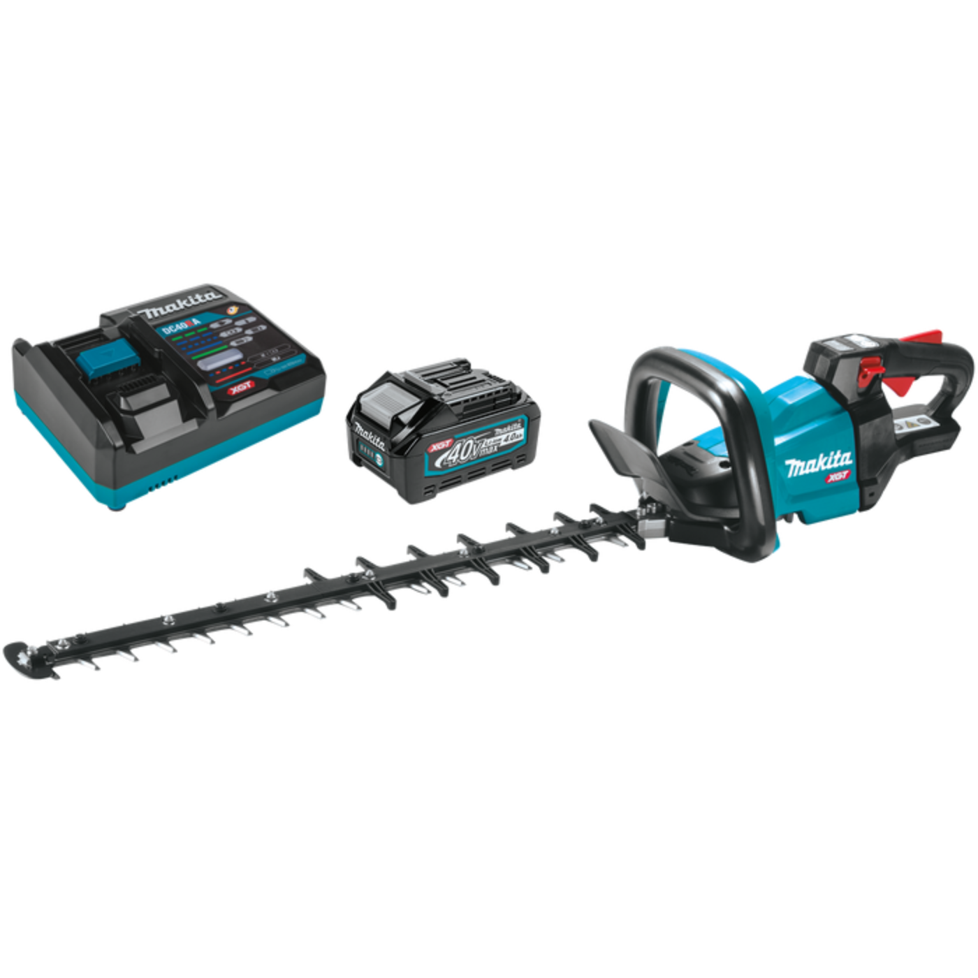 Makita GHU01M1 40V max XGTBrushless Cordless 24" Rough Cut Hedge Trimmer Kit (4.0Ah) - GHU01M1