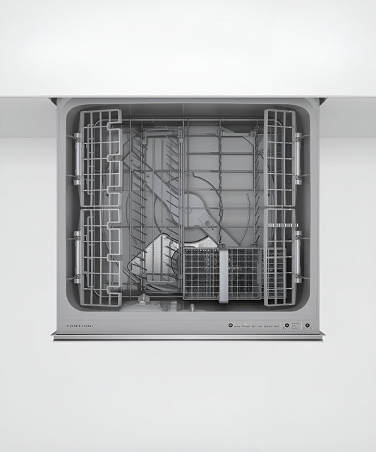 FISHER & PAYKEL DD24DT4NX9 Built-under Double DishDrawer Dishwasher, Tall, Sanitize - DD24DT4NX9-KT