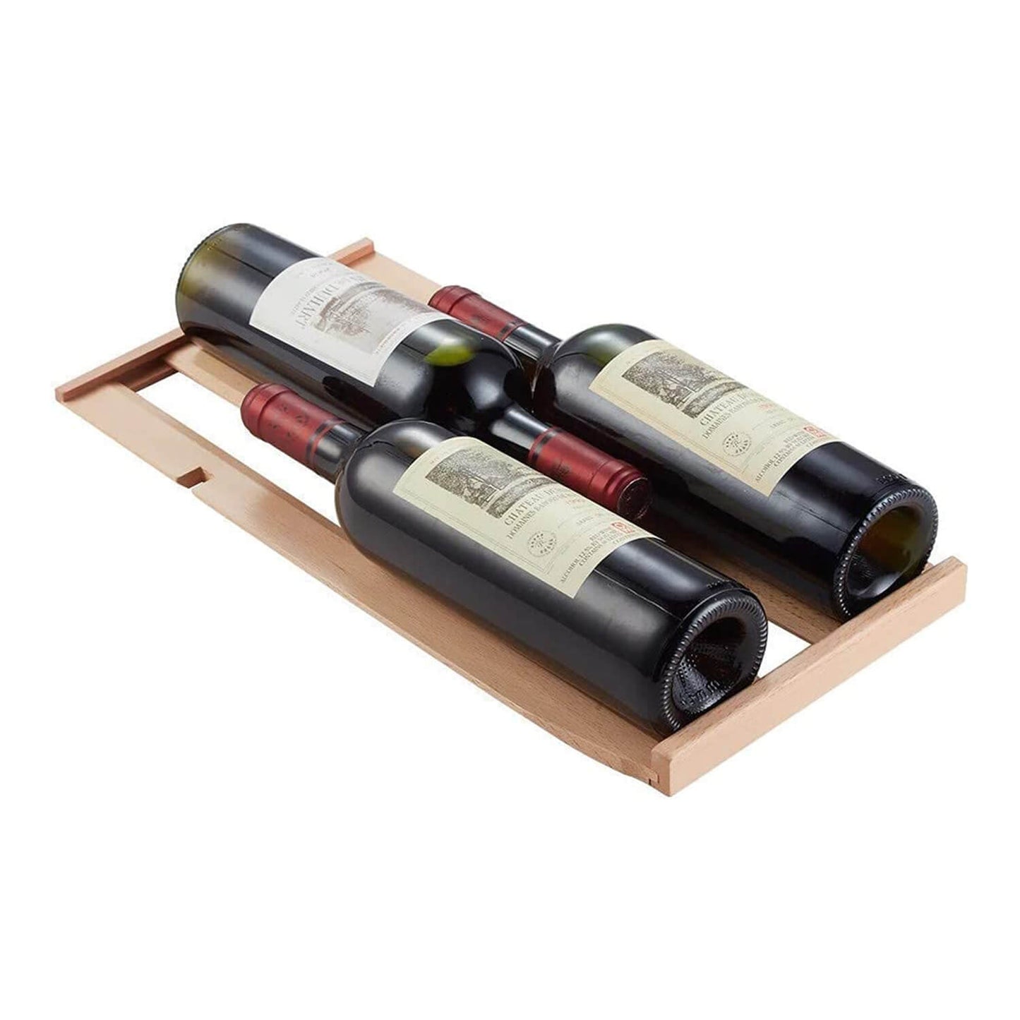 BODEGA Earth Day Sale-AAOBOSI 24 Inch Beverage and Wine Cooler Dual Zone 2-IN-1 Hold 18 Bottles and 57 Cans - YC120-2D