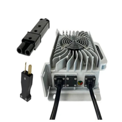 Allied Battery Golf Cart Lithium Battery Charger 36V Club Car Waterproof - Club Car Charger - 15A/H 36V - AB-CHGR-CC-15A-36V