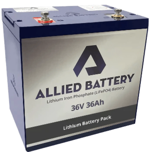 Allied Lithium Battery - 36V 36 Amp Golf Cart (Individual) AB-INDV-36V-36AH