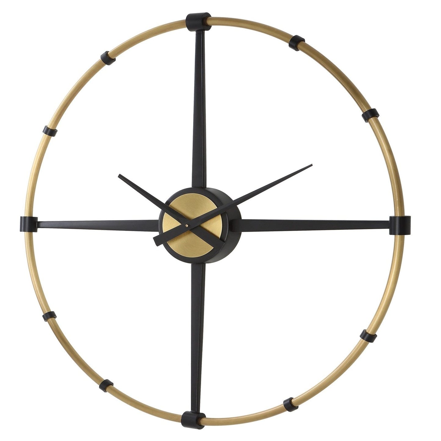 Uttermost Captain Industrial Wall Clock 06462 - 06462