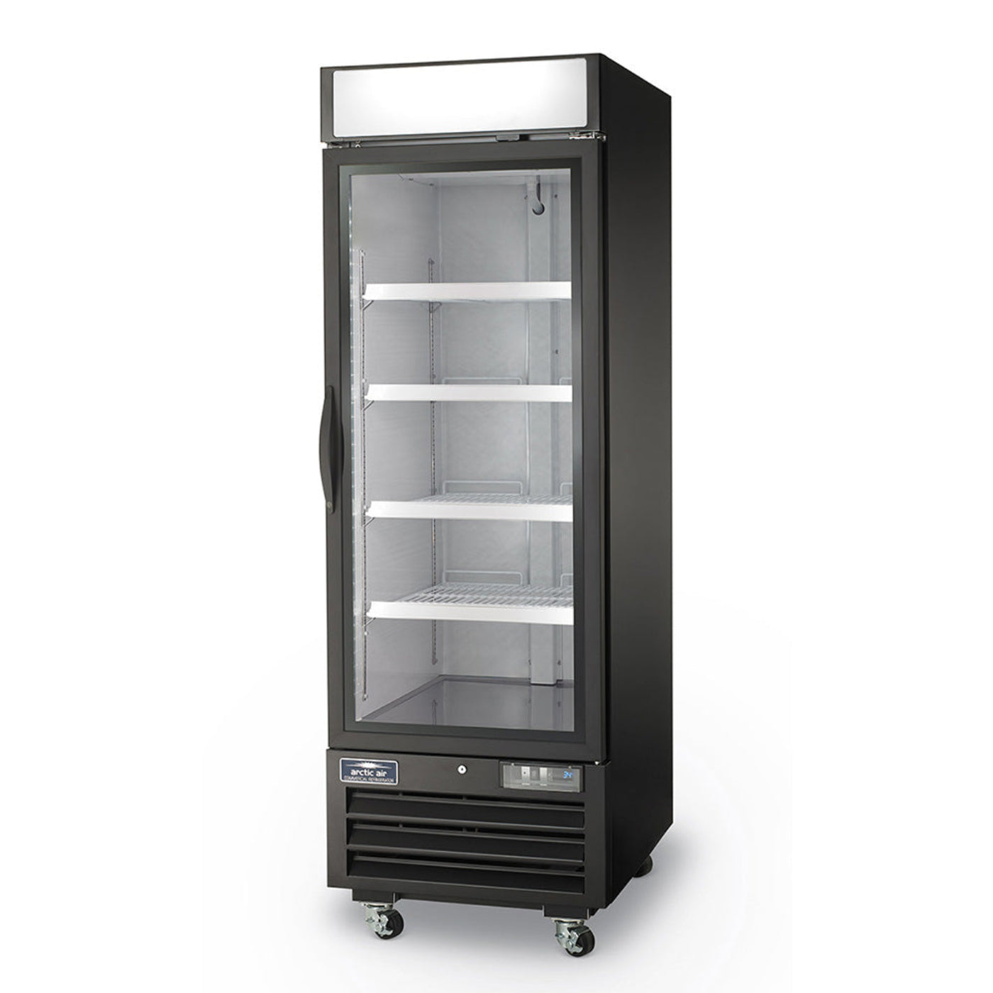 Arctic Air AFGDM23 27" Single Glass Door Reach-In Merchandiser Freezer - AFGDM23