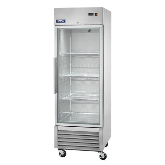 Arctic Air AGDF23 27" Single Glass Door Reach-In Stainless Steel Freezer - AGDF23