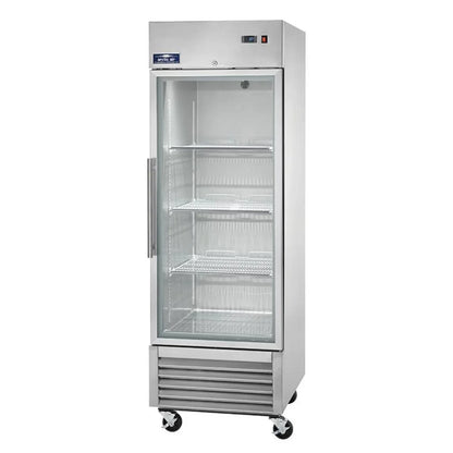 Arctic Air AGDF23 27" Single Glass Door Reach-In Stainless Steel Freezer - AGDF23