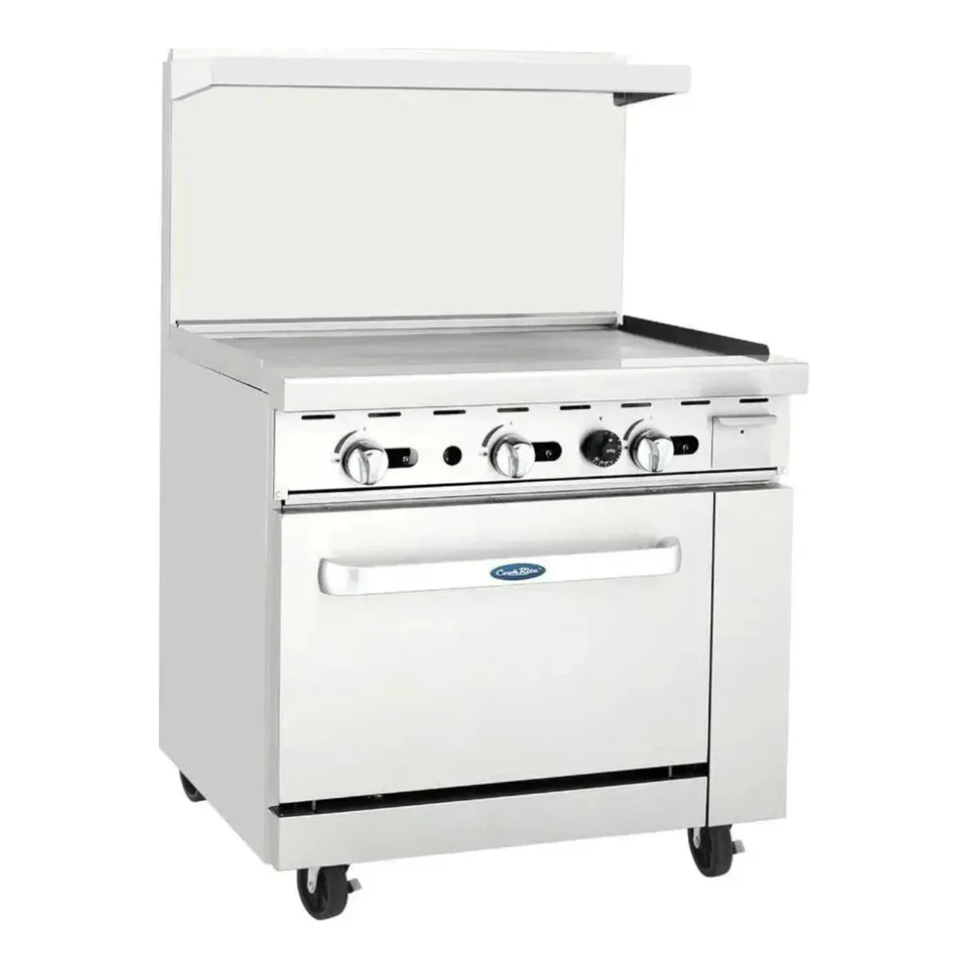 Atosa AGR-36G-NG 36" CookRite Range Natural Gas with Griddle Top - AGR-36G-NG